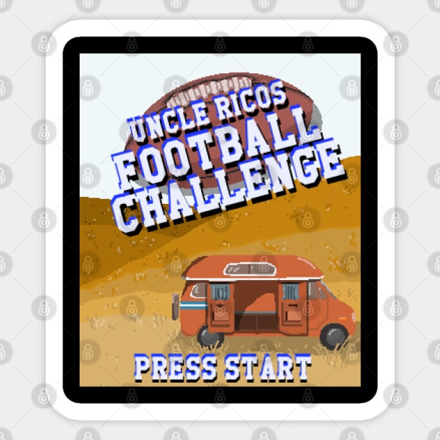 Uncle Ricos Football Challenge Sticker by wet_chicken_lip